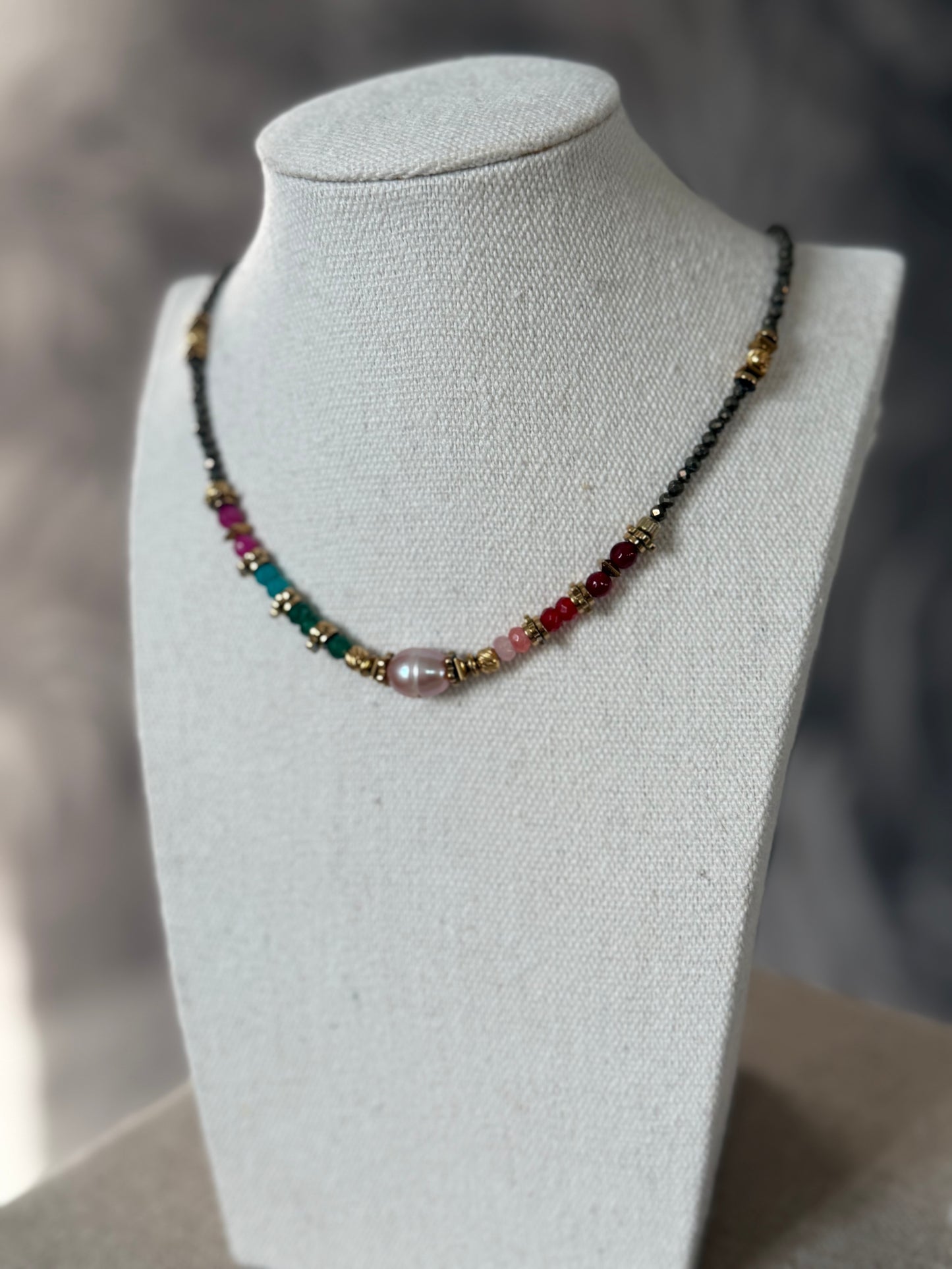 Collier Sonia pyrites