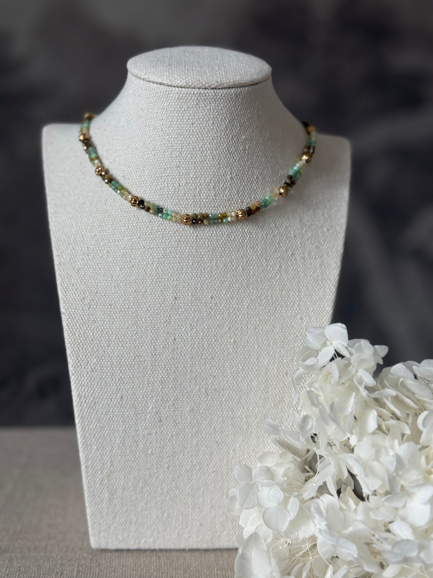 Collier Thaïs turquoise