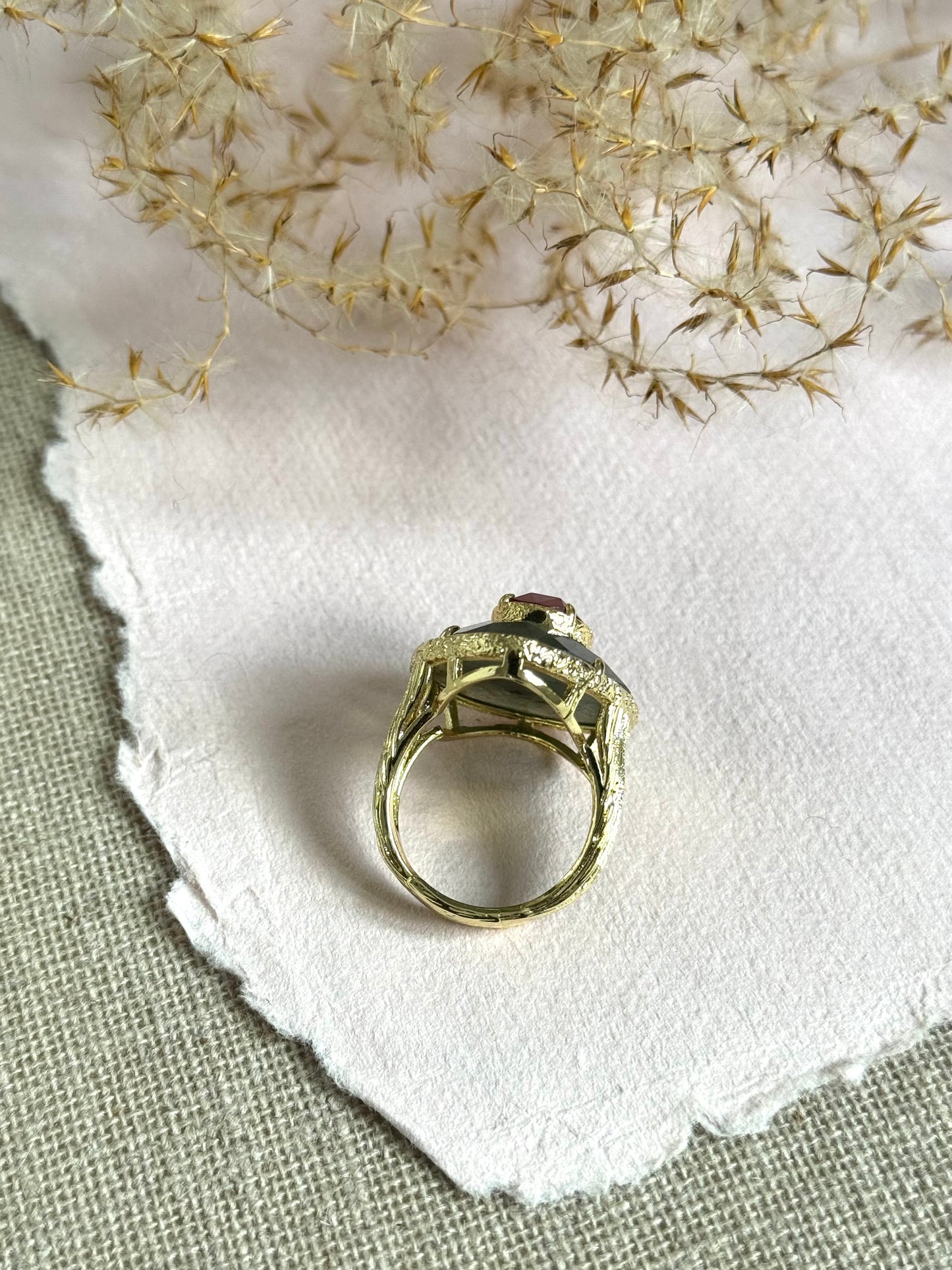 Bague Camille labradorite
