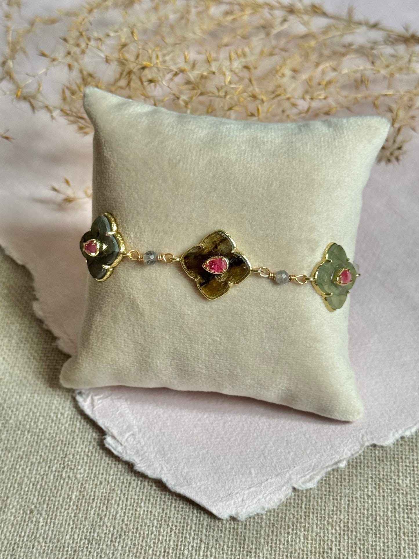 Bracelet Lyvia labradorite