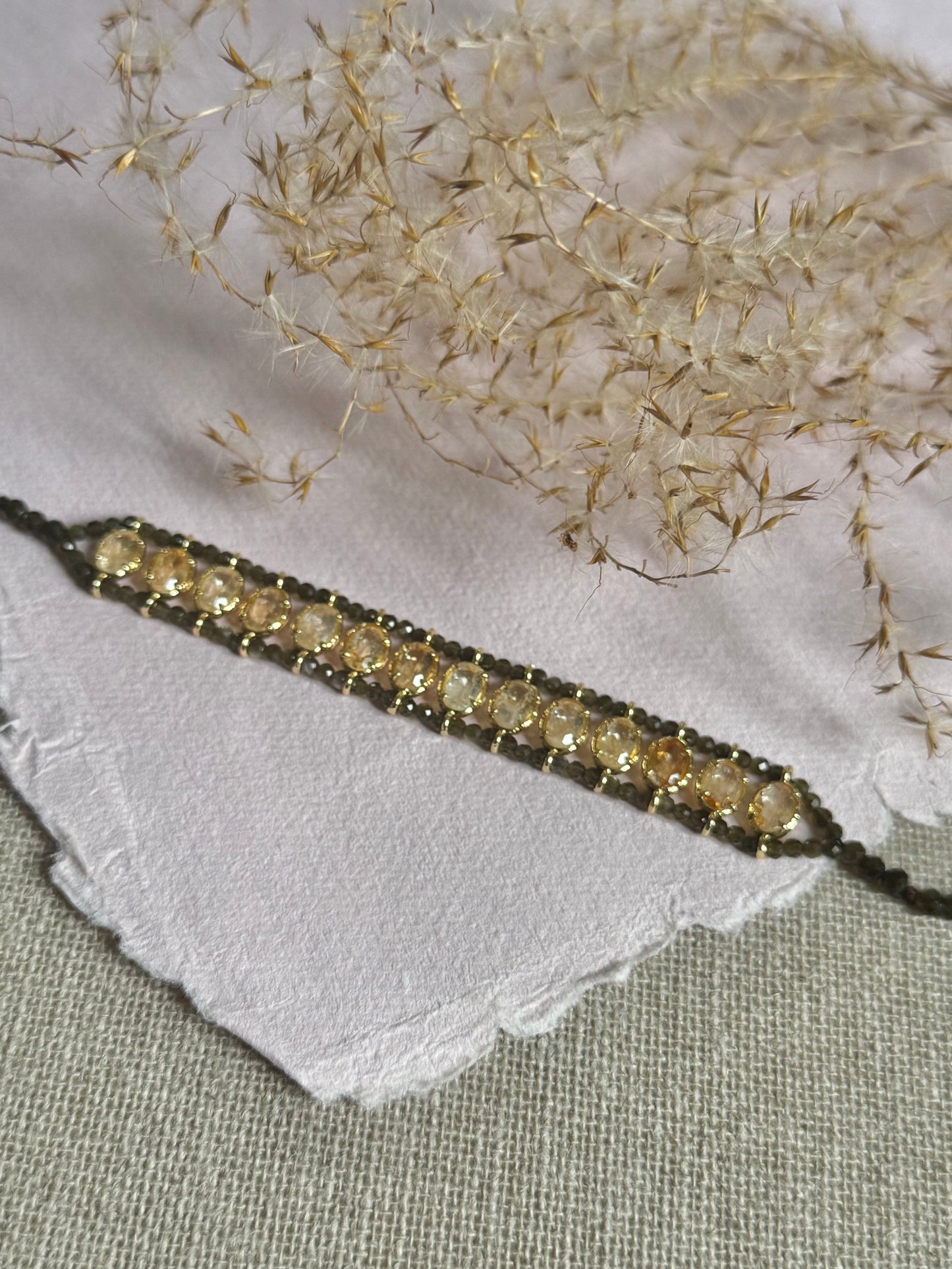 Bracelet Anouk citrine