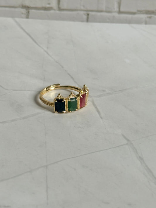 Bague Lila tourmalines