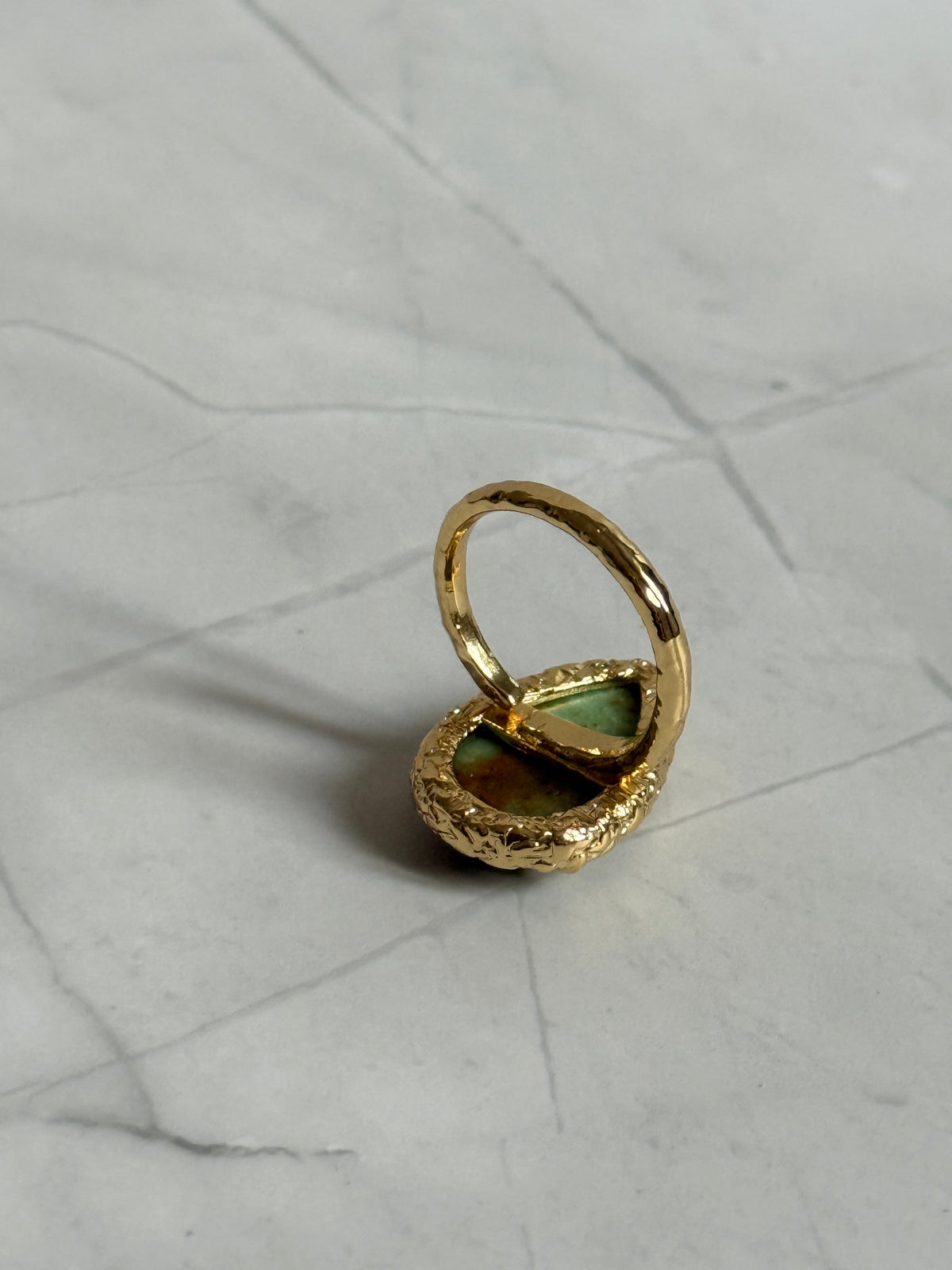 Bague Freya chrysoprase