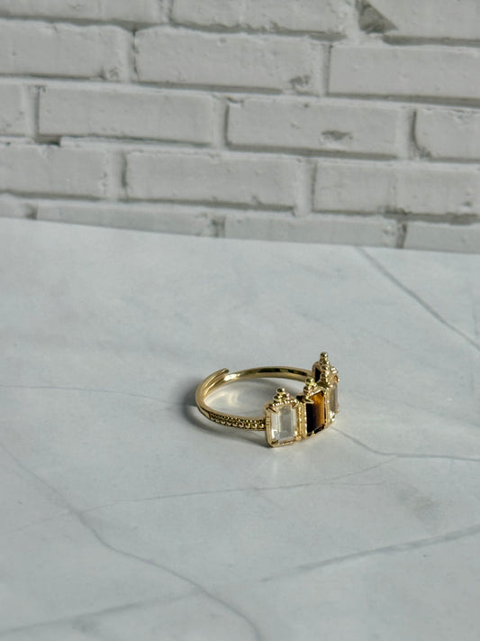 Bague Lila oeil de tigre