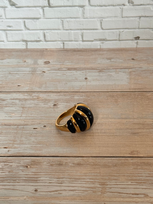 Bague Dana noire