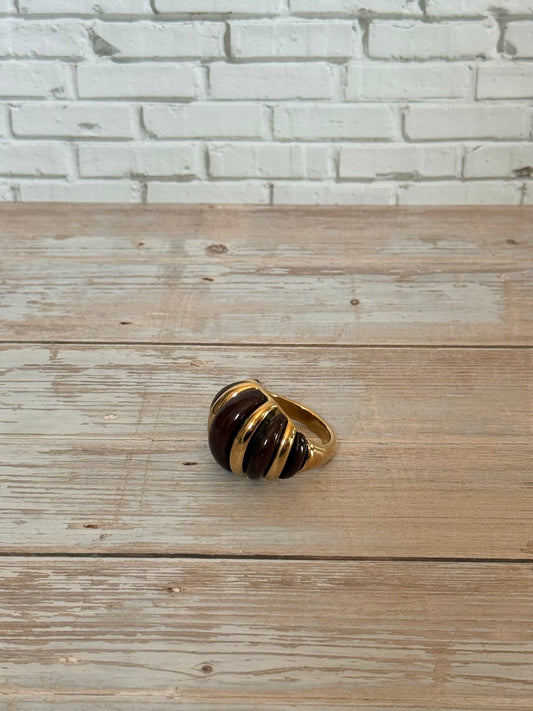 Bague Dana marron