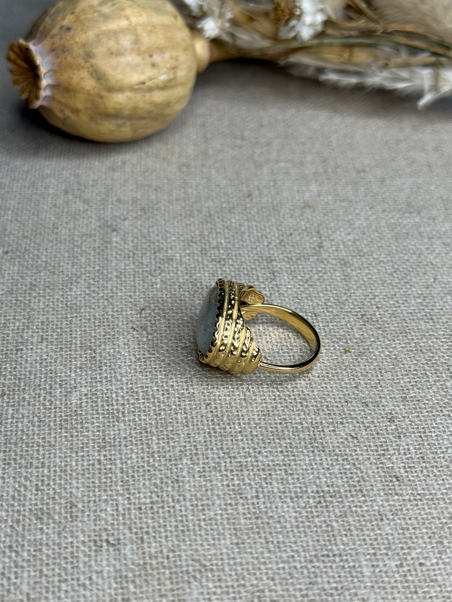 Bague Alana labradorite