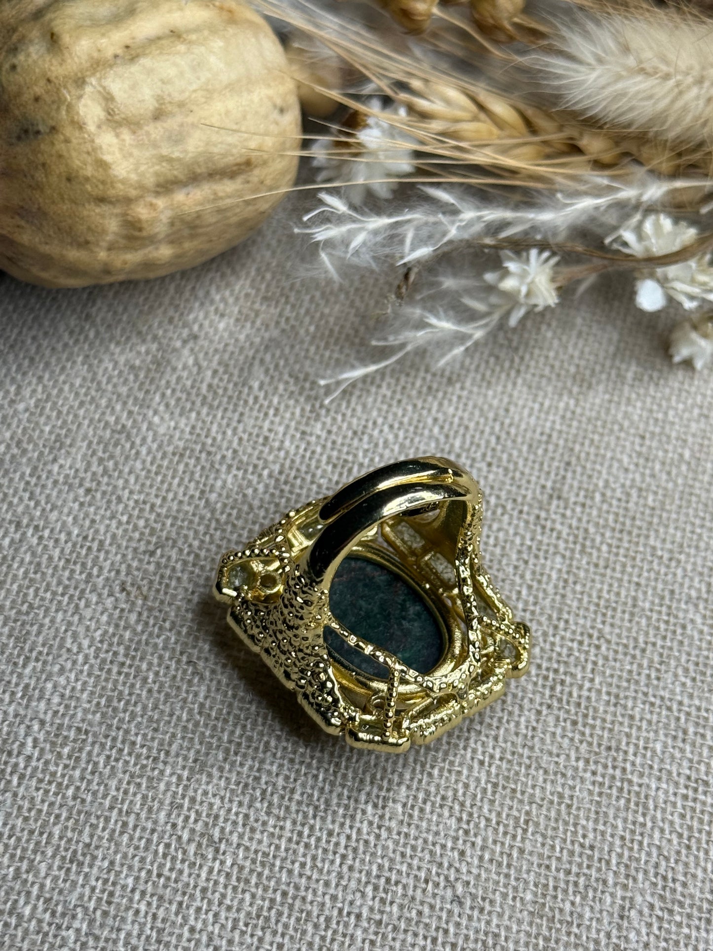 Bague Deborah agate arbre