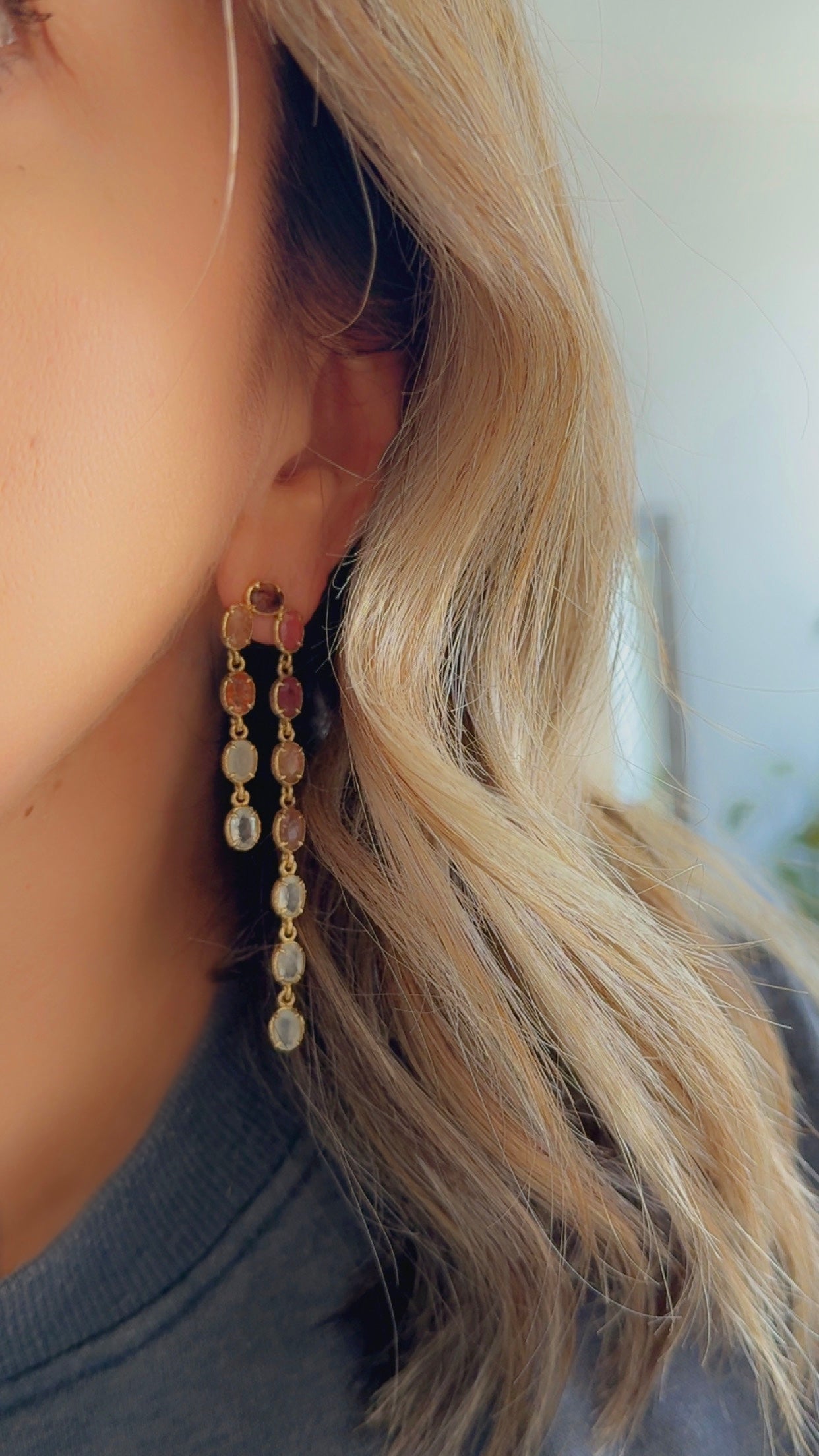 Boucles d'oreilles Judith multi