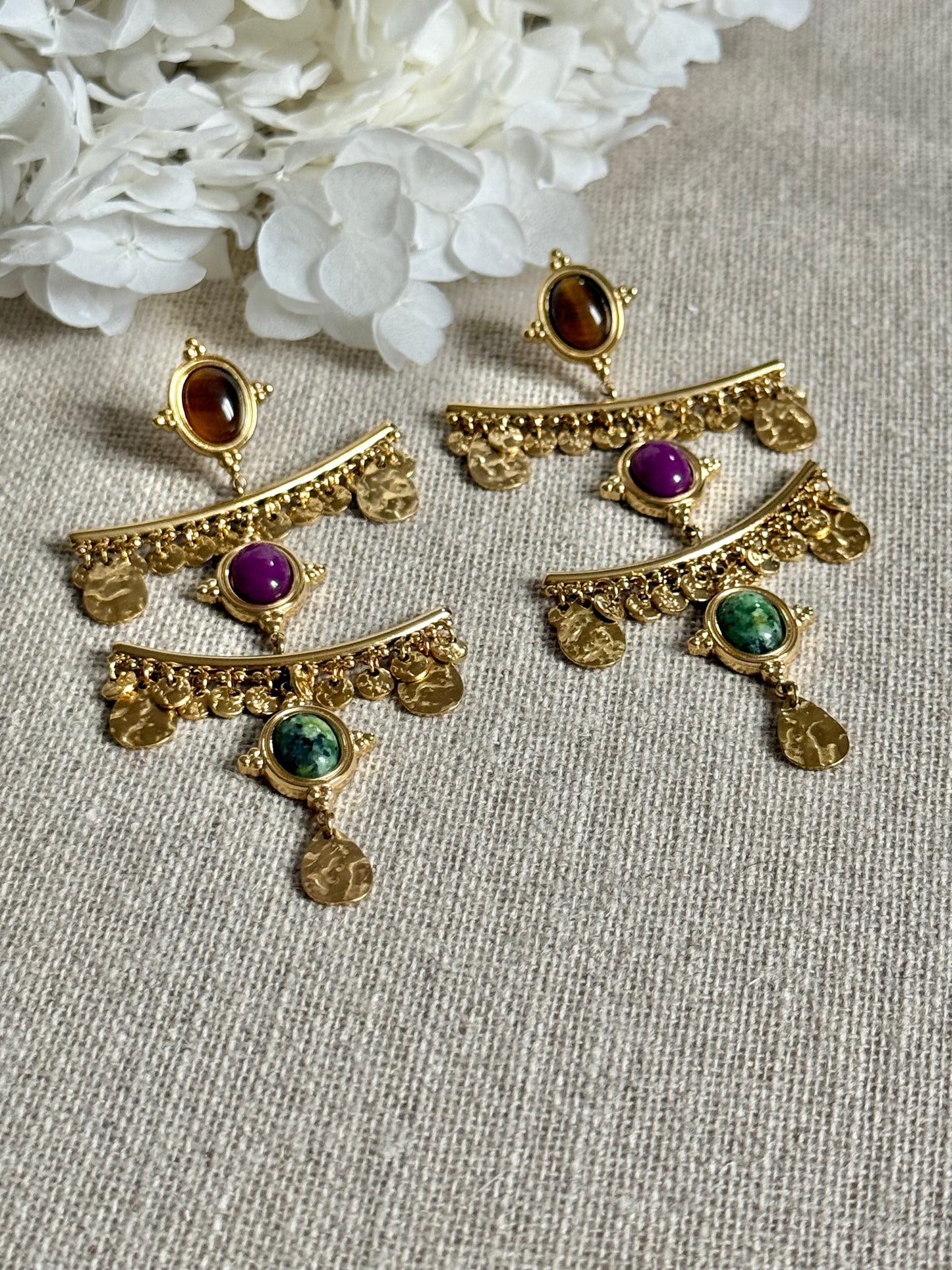 Boucles d'oreilles Isadora