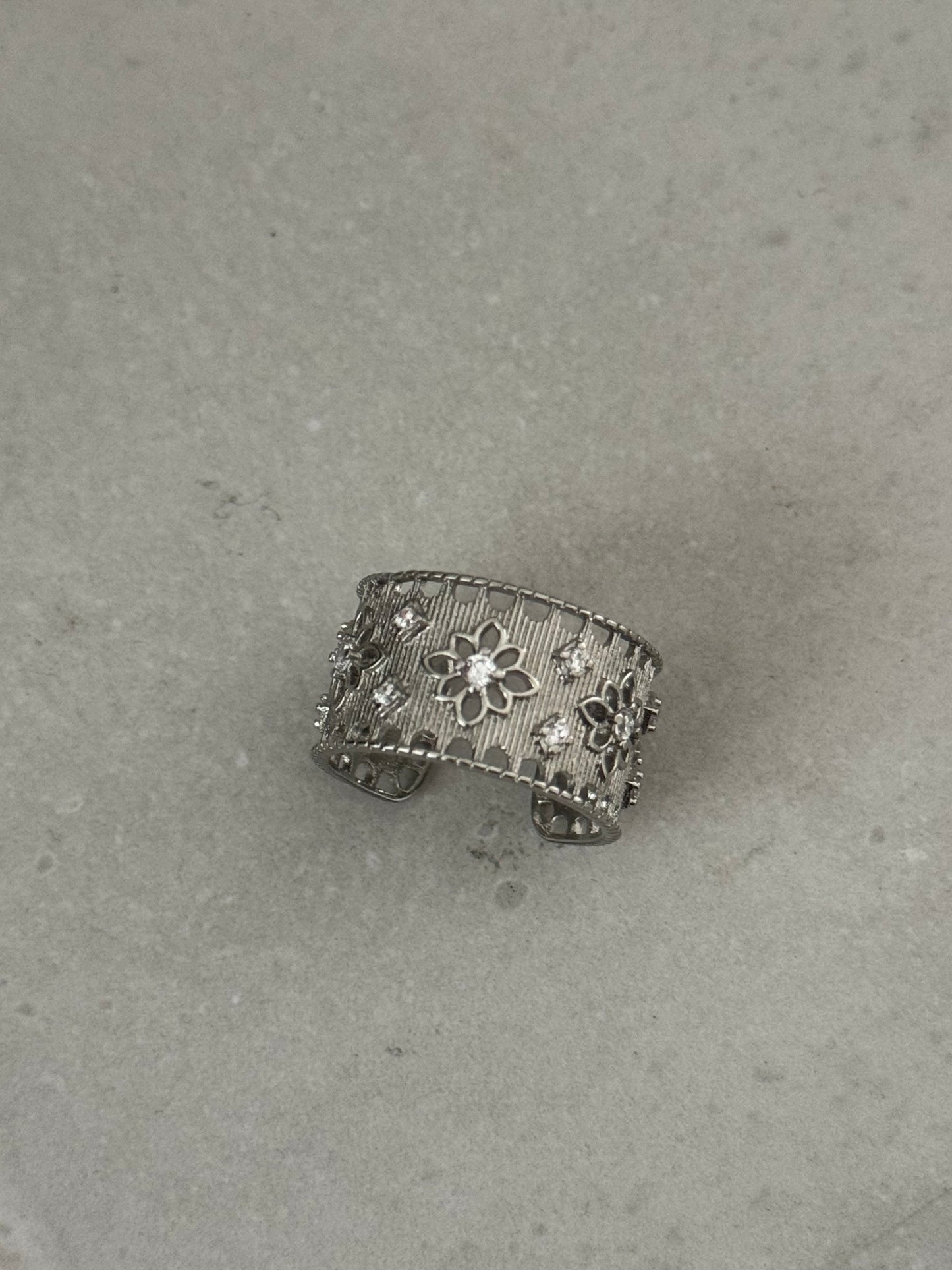 Bague Sasha argentée