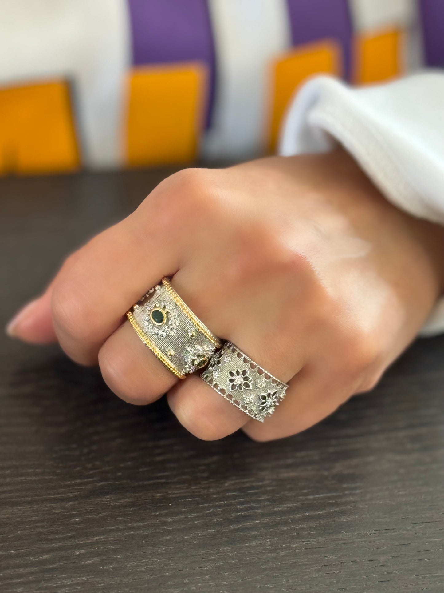 Bague Sasha argentée