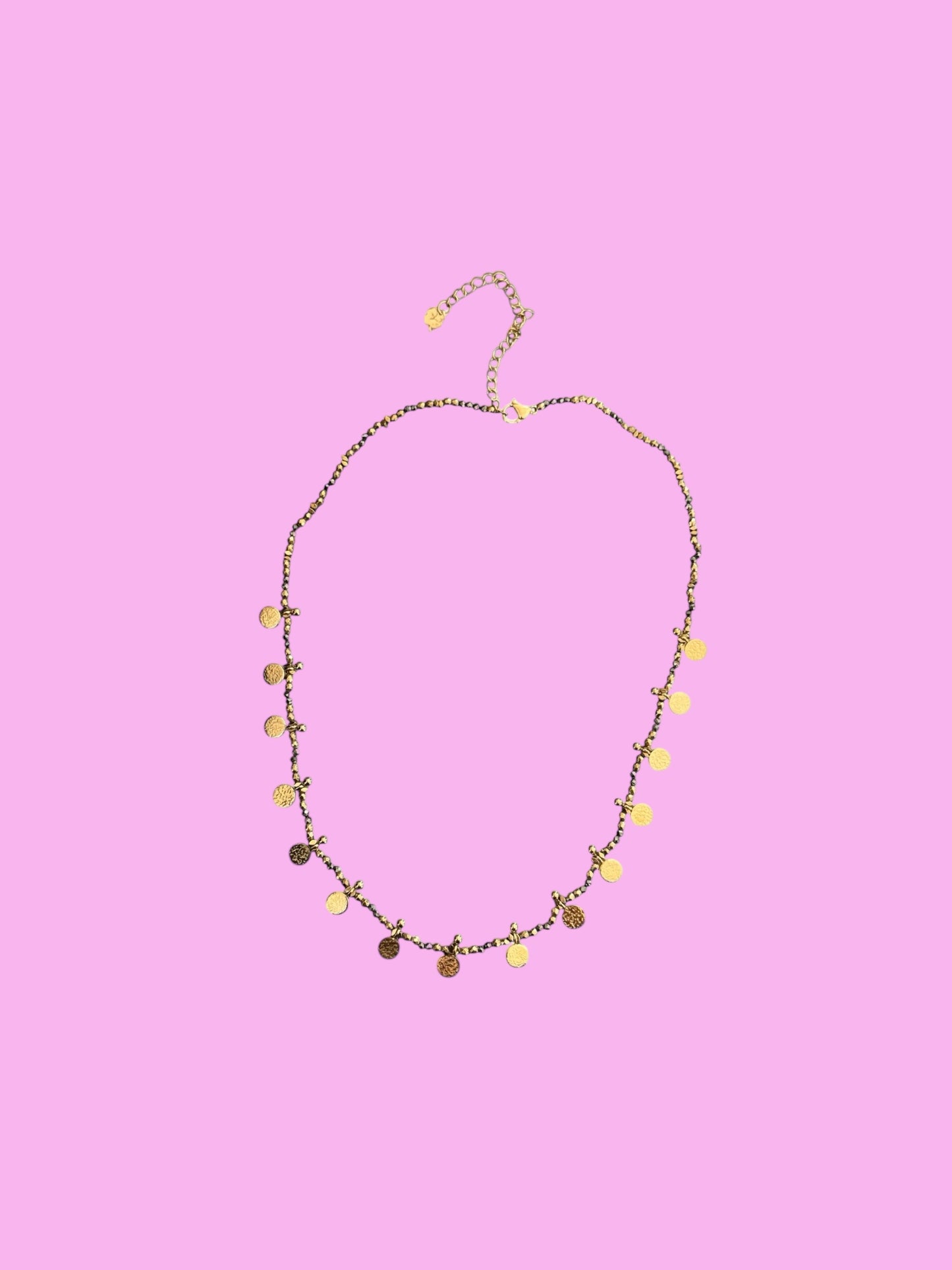 Collier Simone pyrites