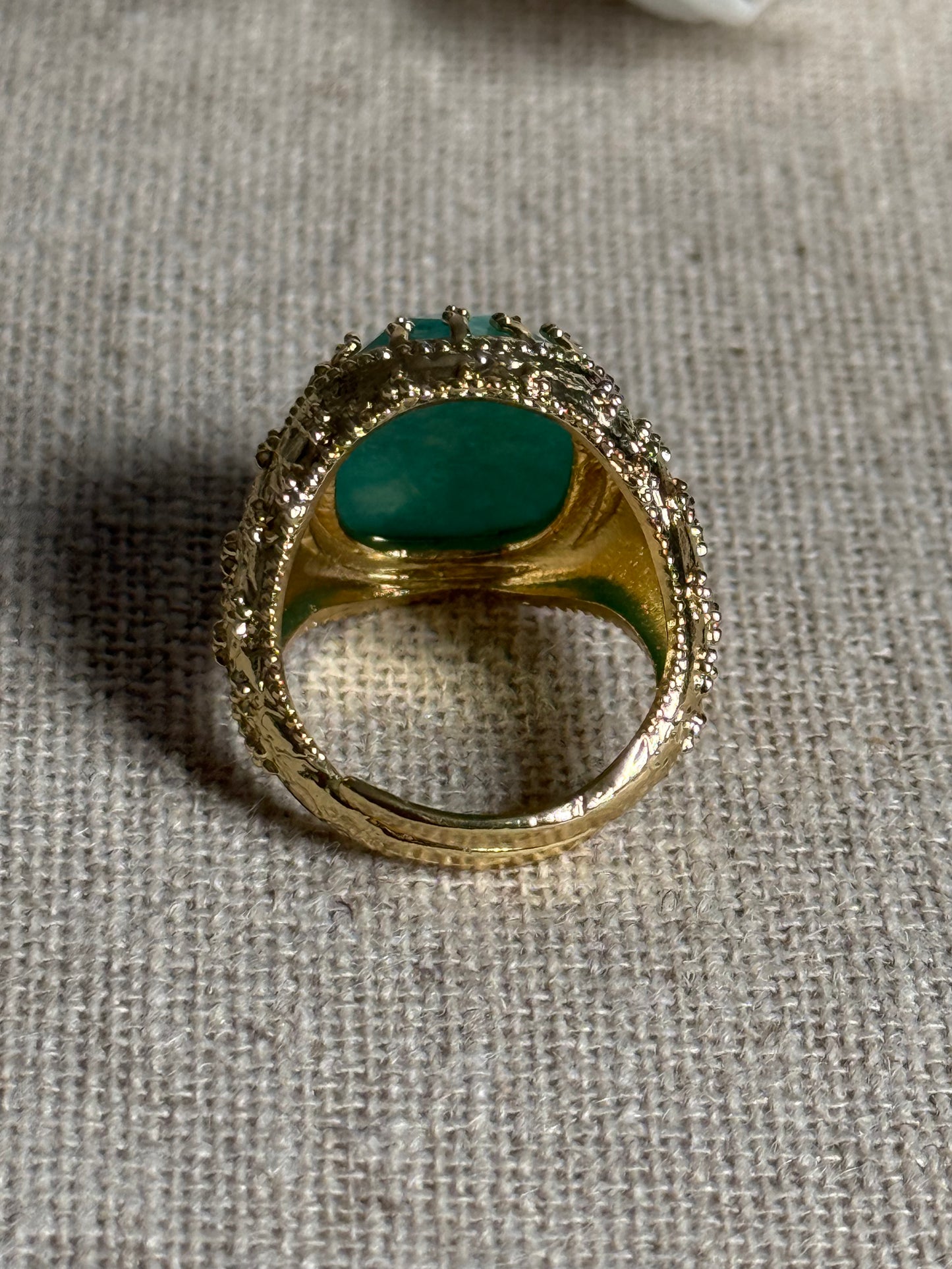 Bague Noémie amazonite