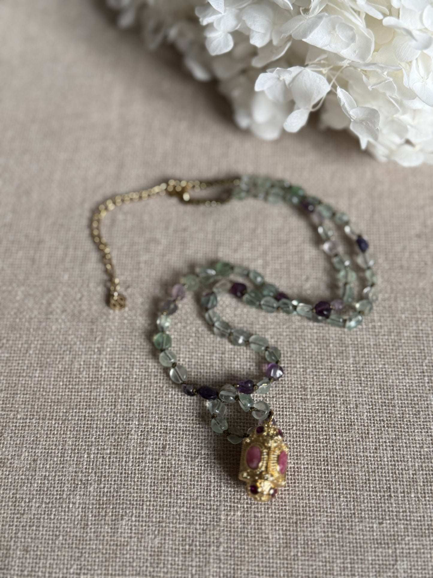 Collier Cléa Fluorines