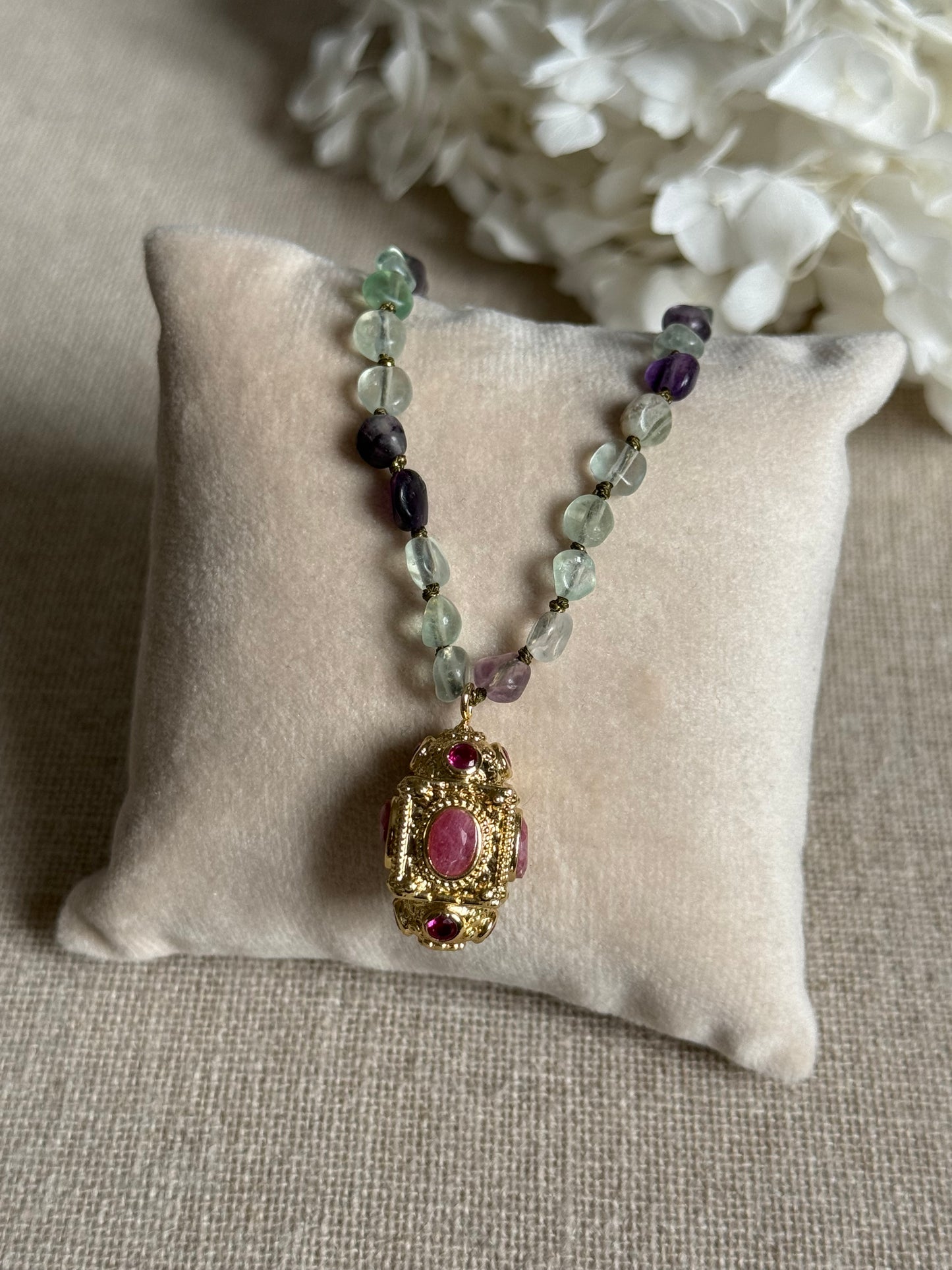 Collier Cléa Fluorines