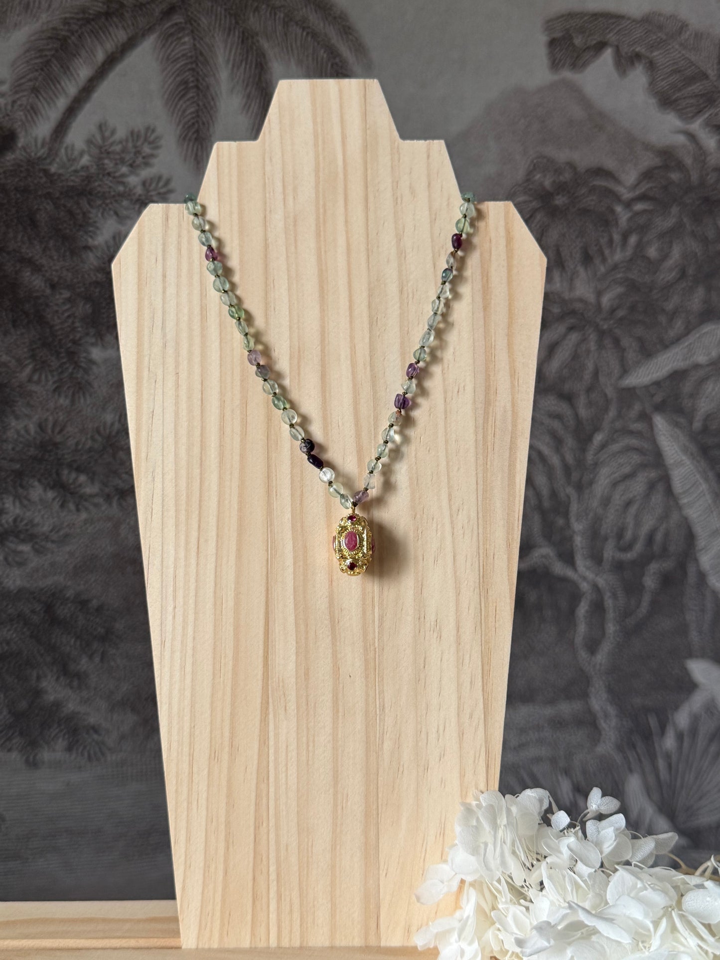 Collier Cléa Fluorines