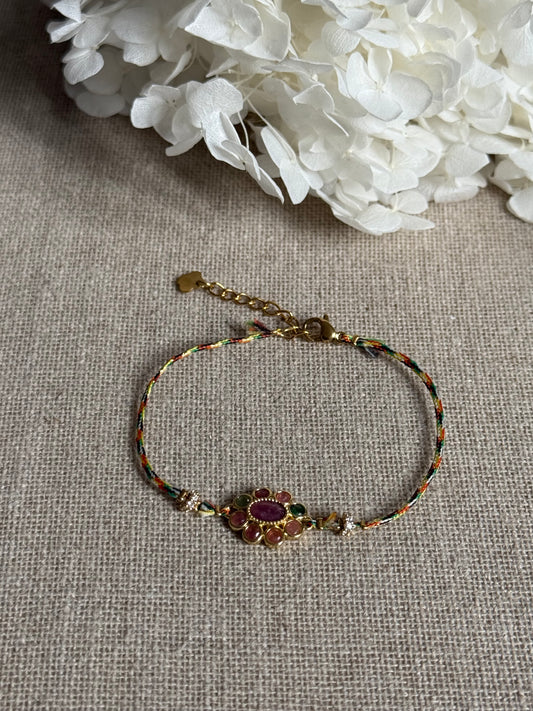 Bracelet Marguerite cordon