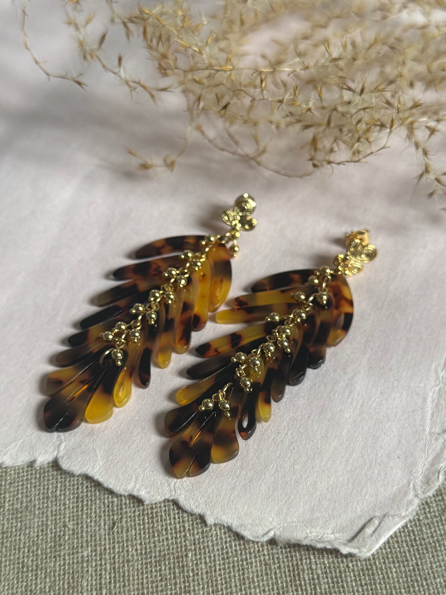 Boucles d’oreilles Vera léopard