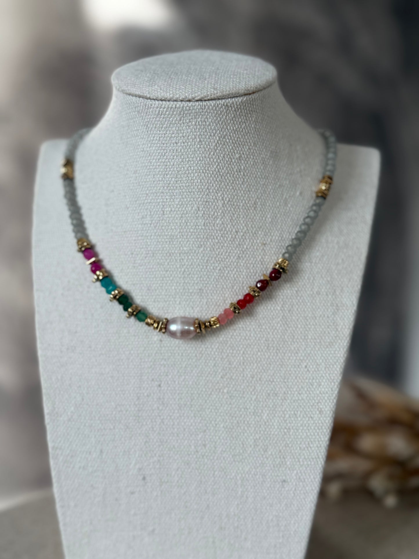 Collier Sonia labradorites