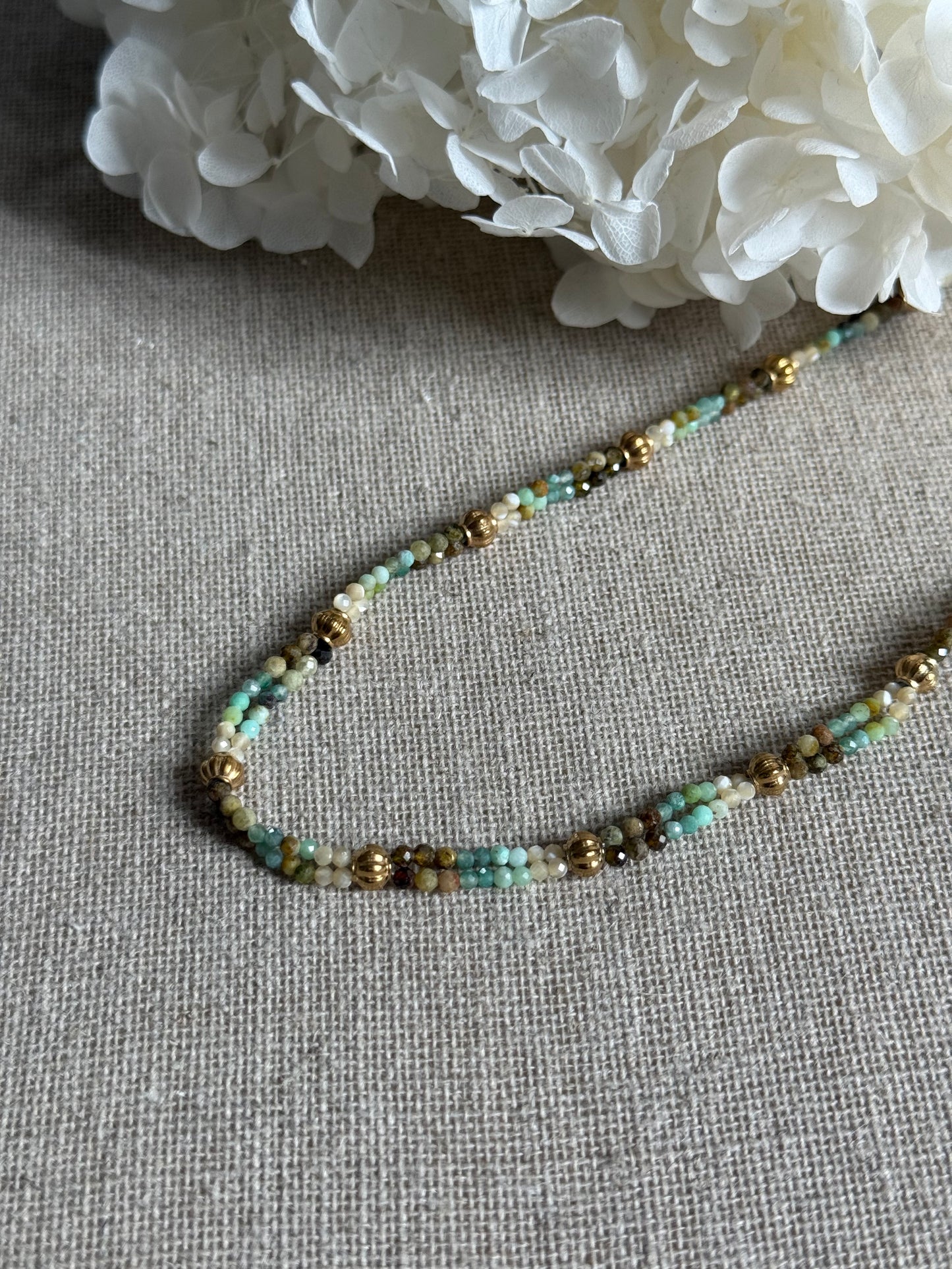 Collier Thaïs turquoise