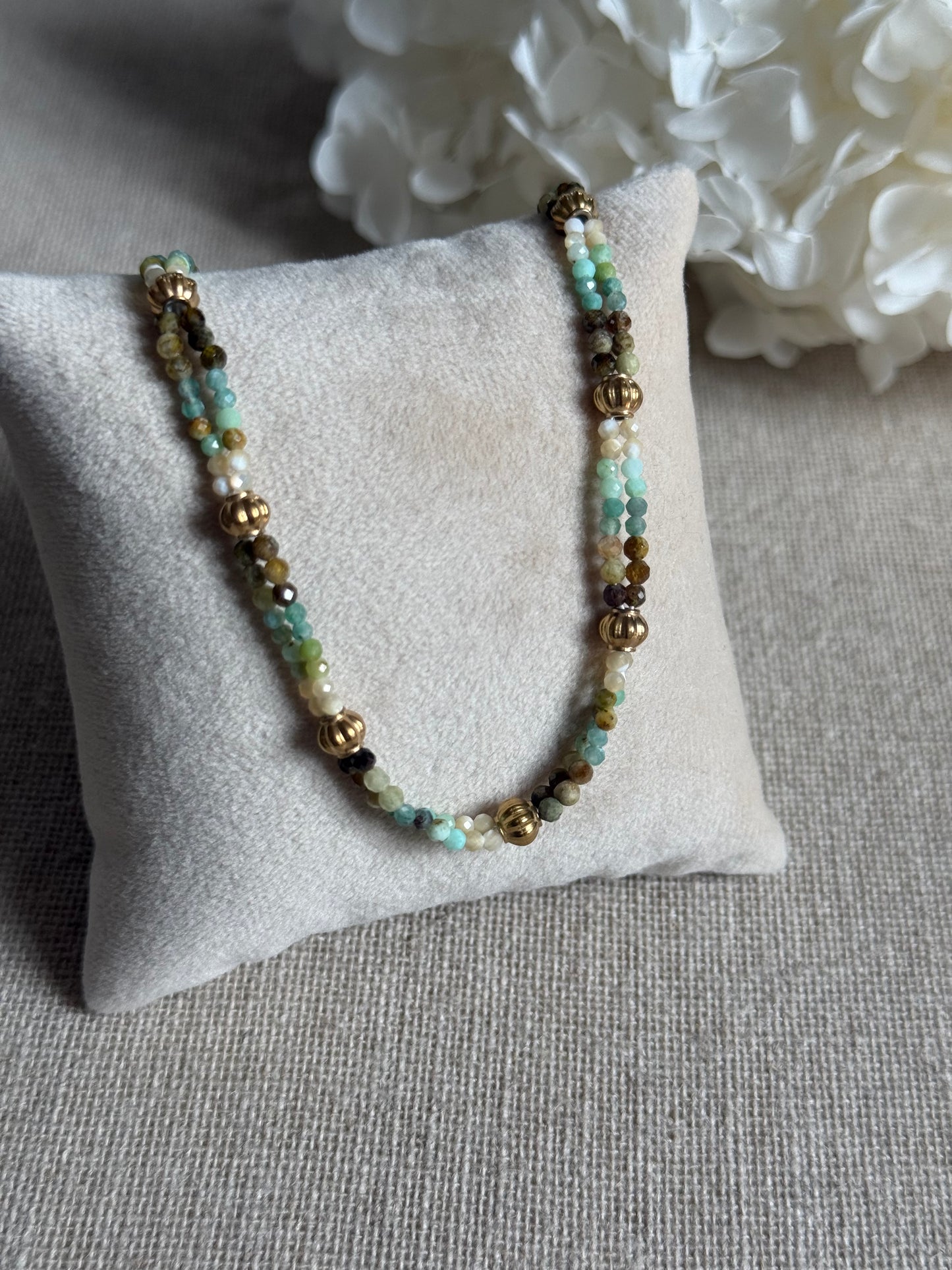 Collier Thaïs turquoise