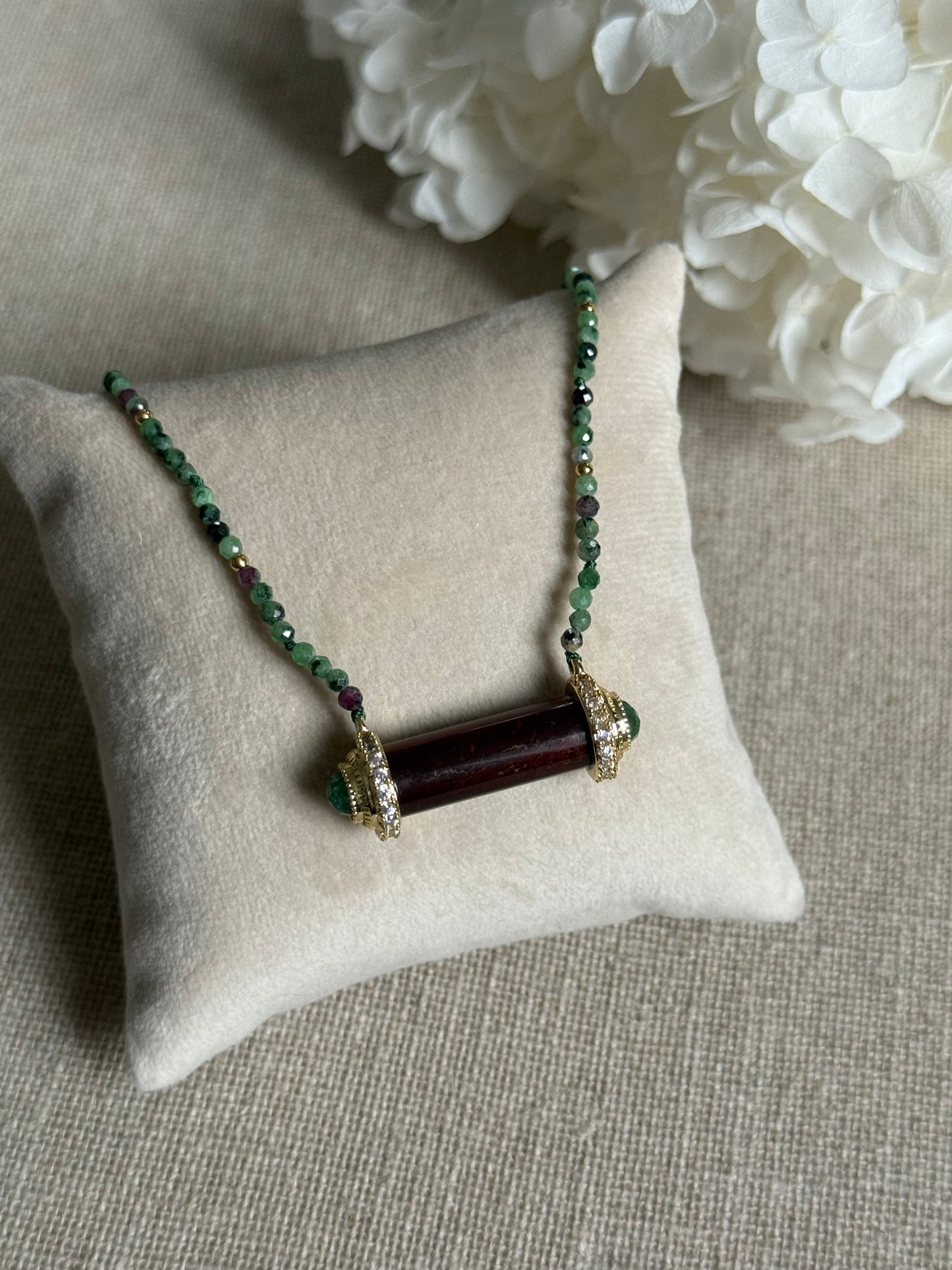 Collier Olivia oeil de taureau