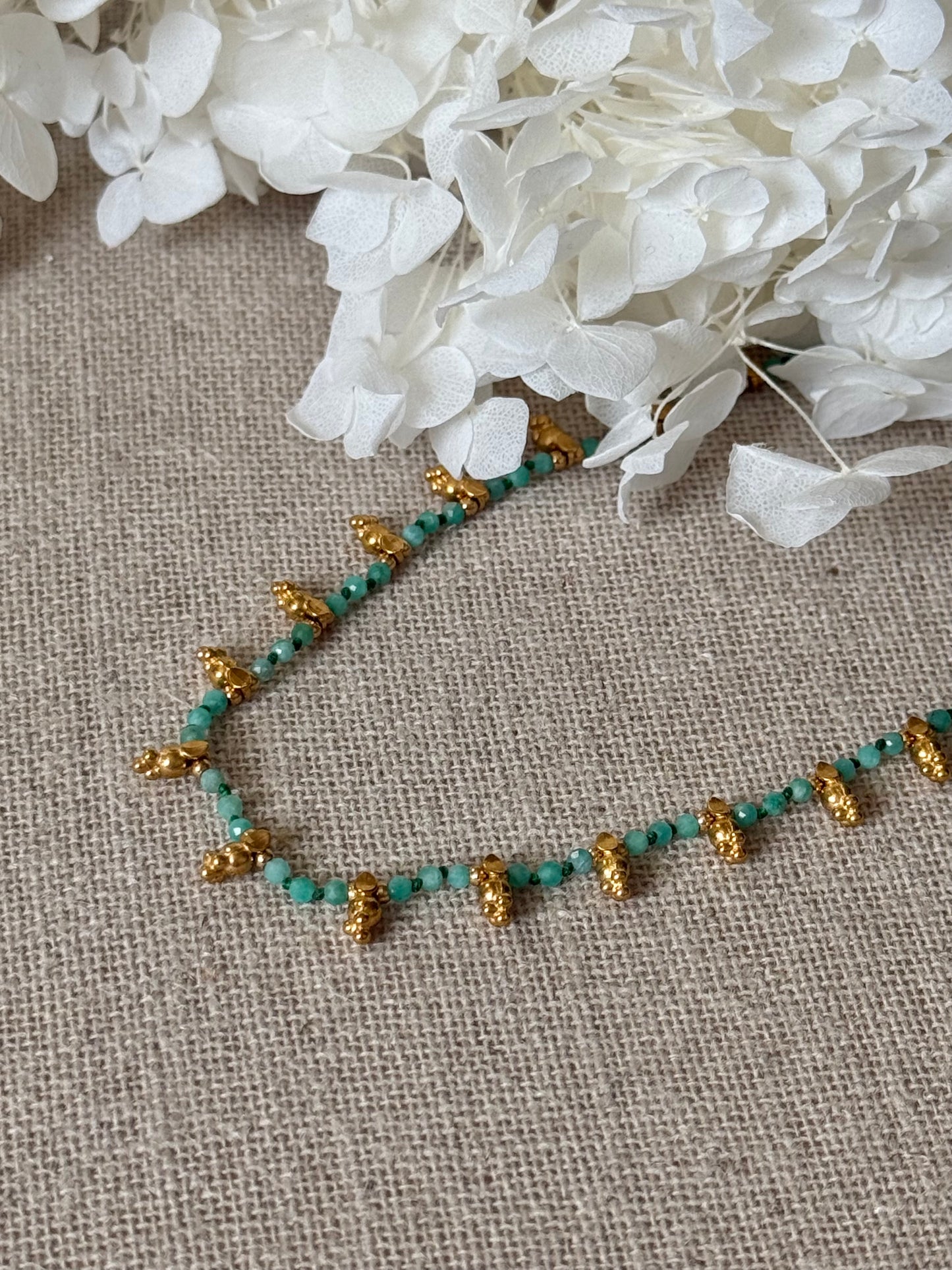 Collier Albane amazonites