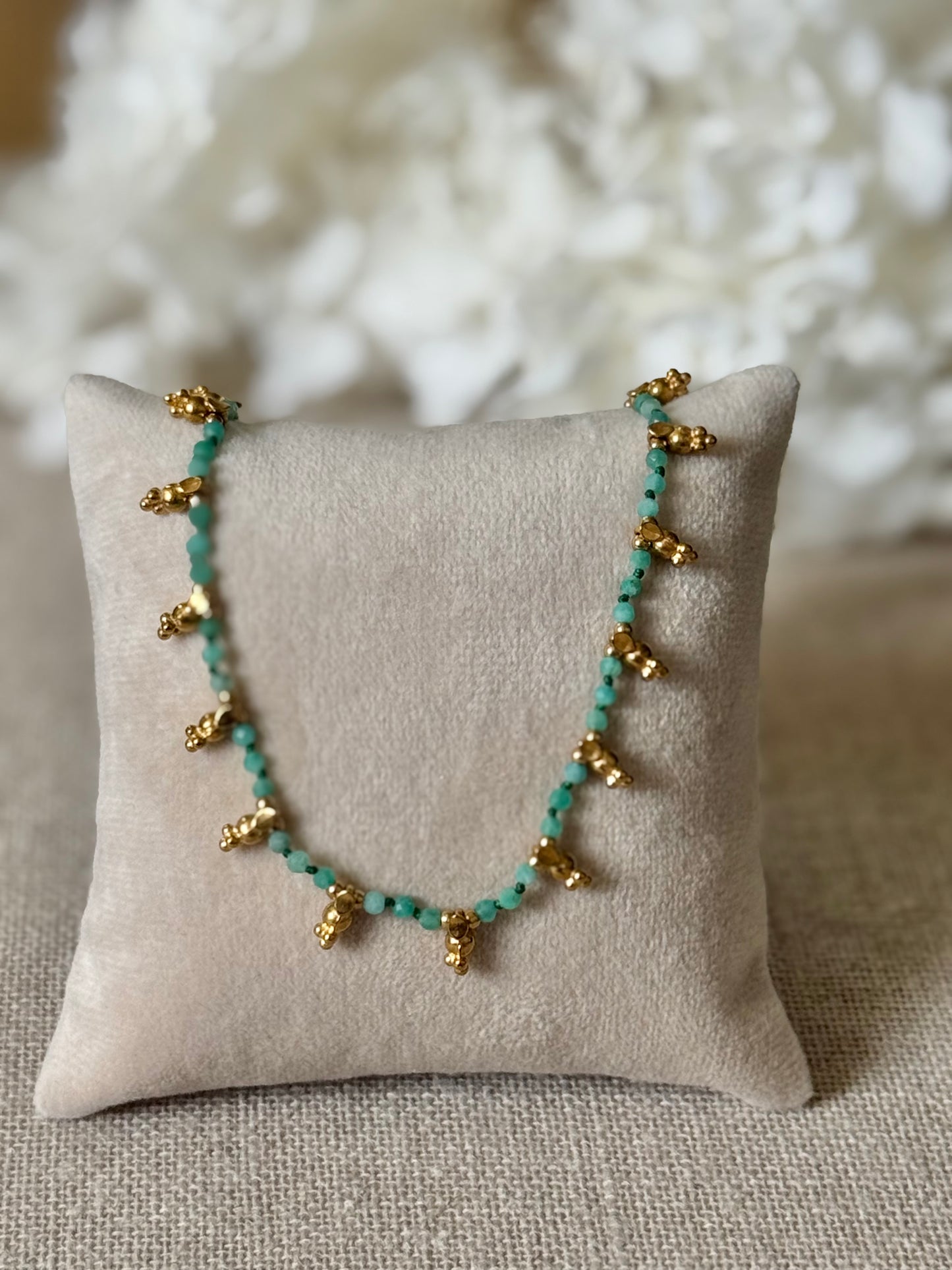 Collier Albane amazonites