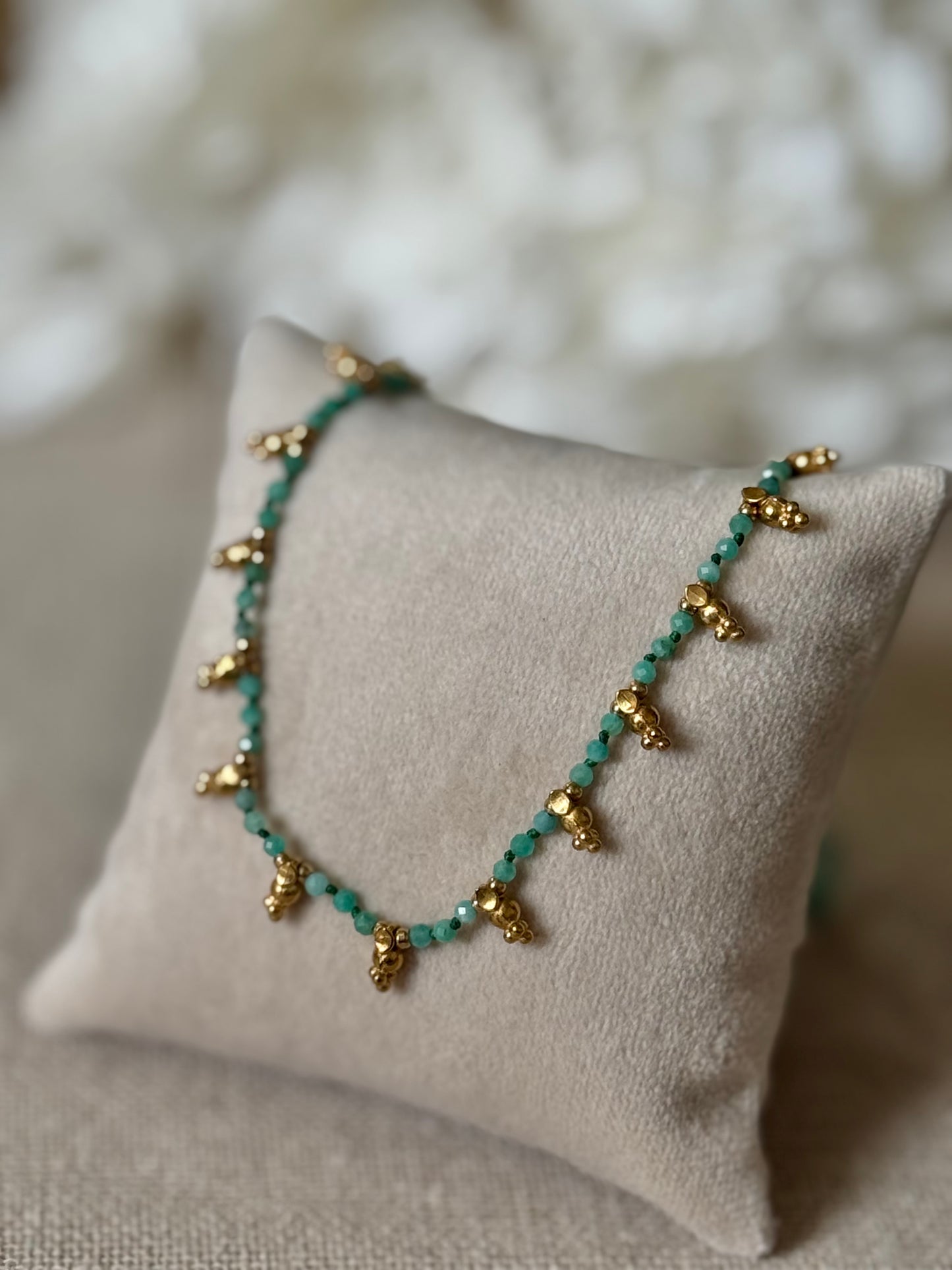 Collier Albane amazonites