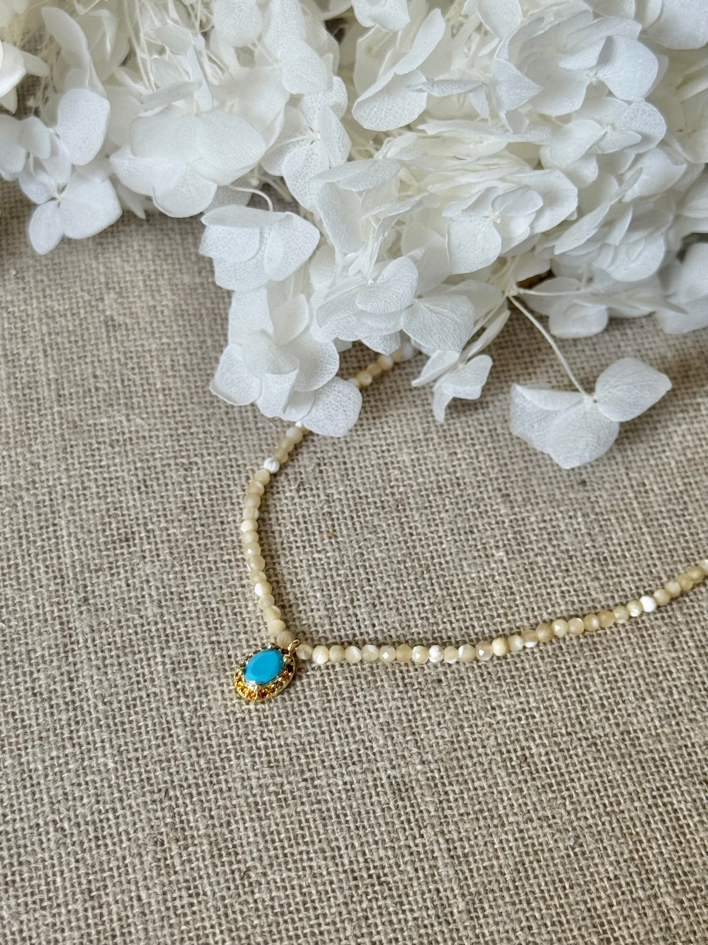 Collier Ella nacre