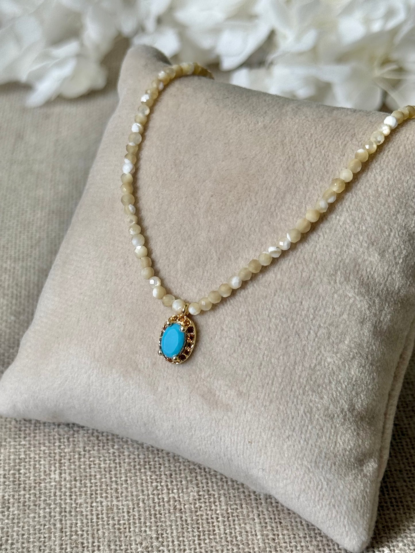 Collier Ella nacre