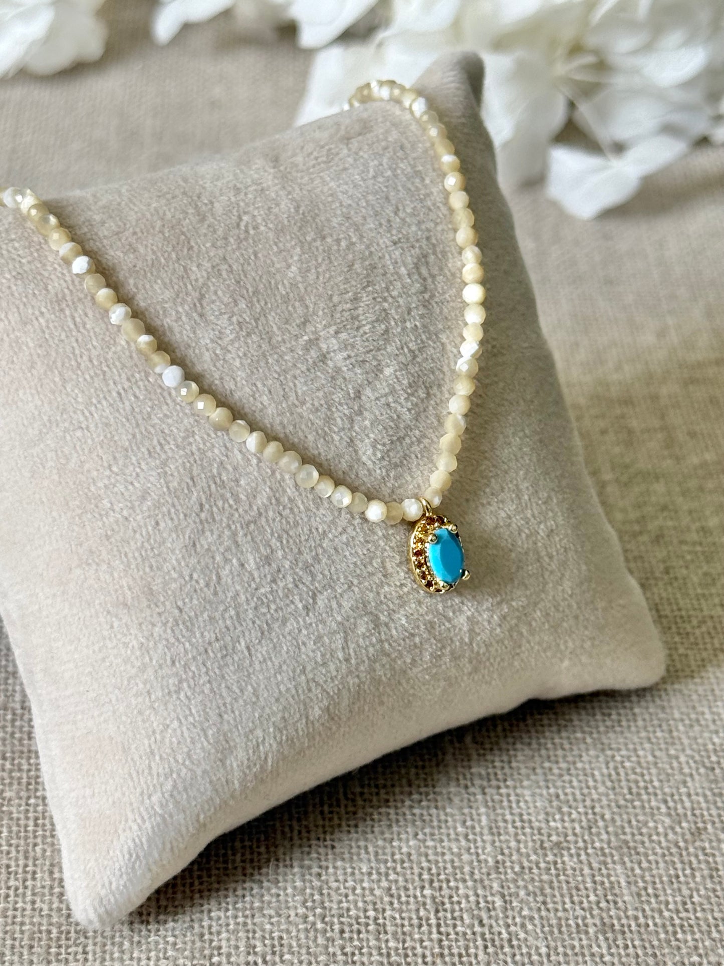 Collier Ella nacre