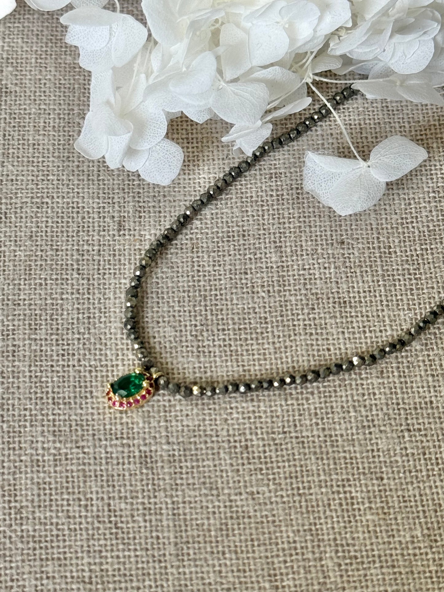 Collier Ella pyrites