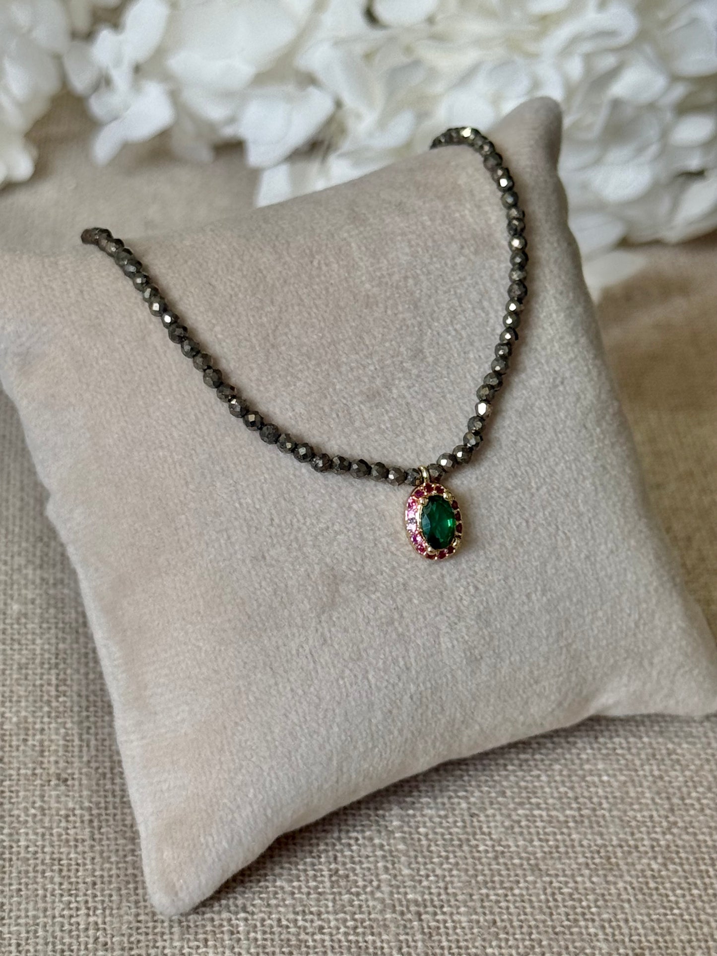Collier Ella pyrites