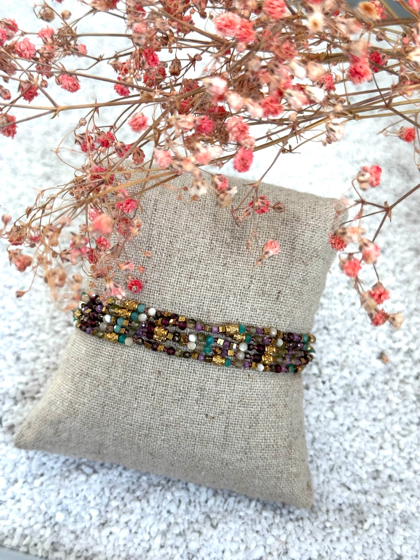 Bracelet Romane violet