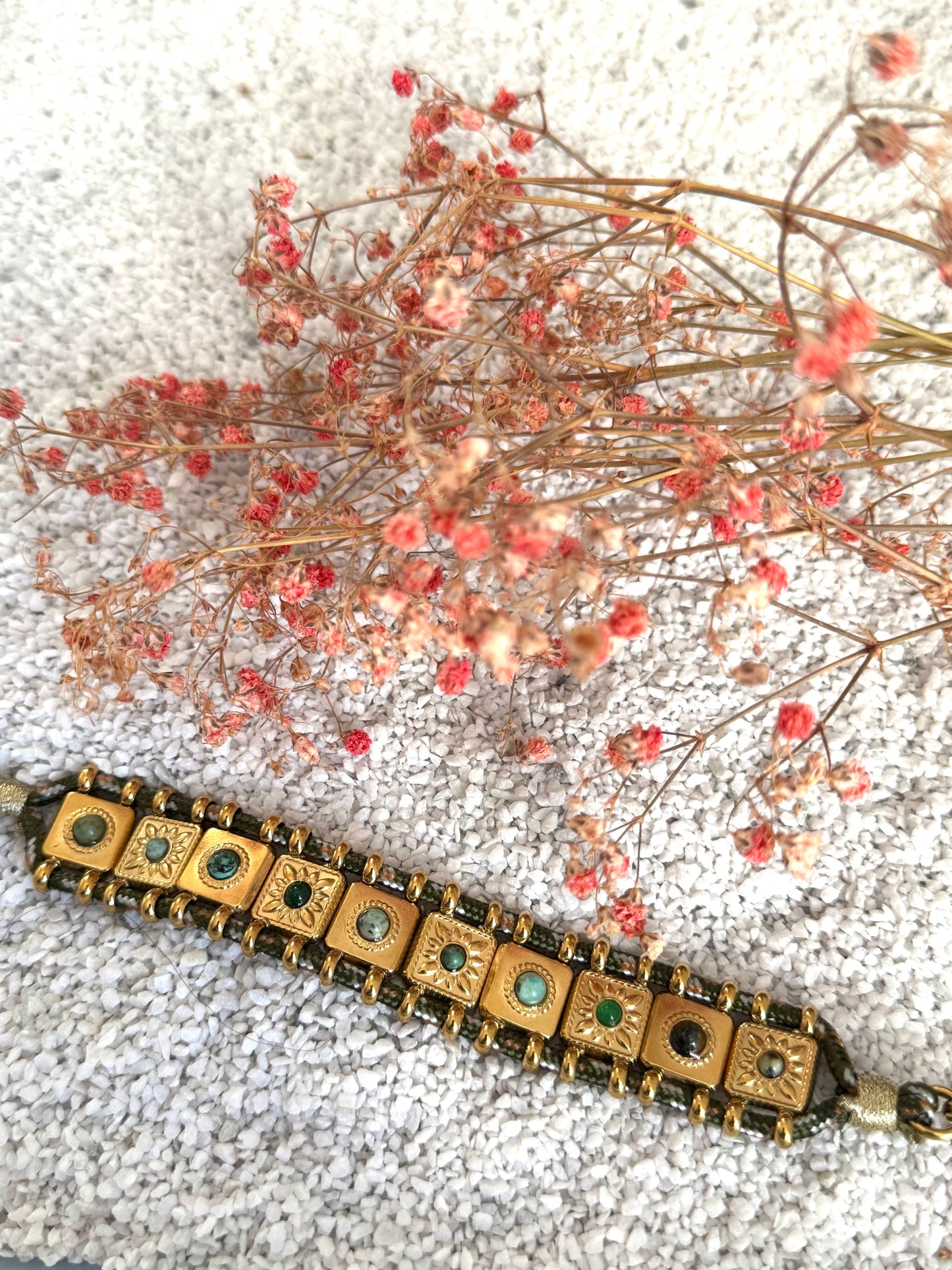 Bracelet Nina kaki