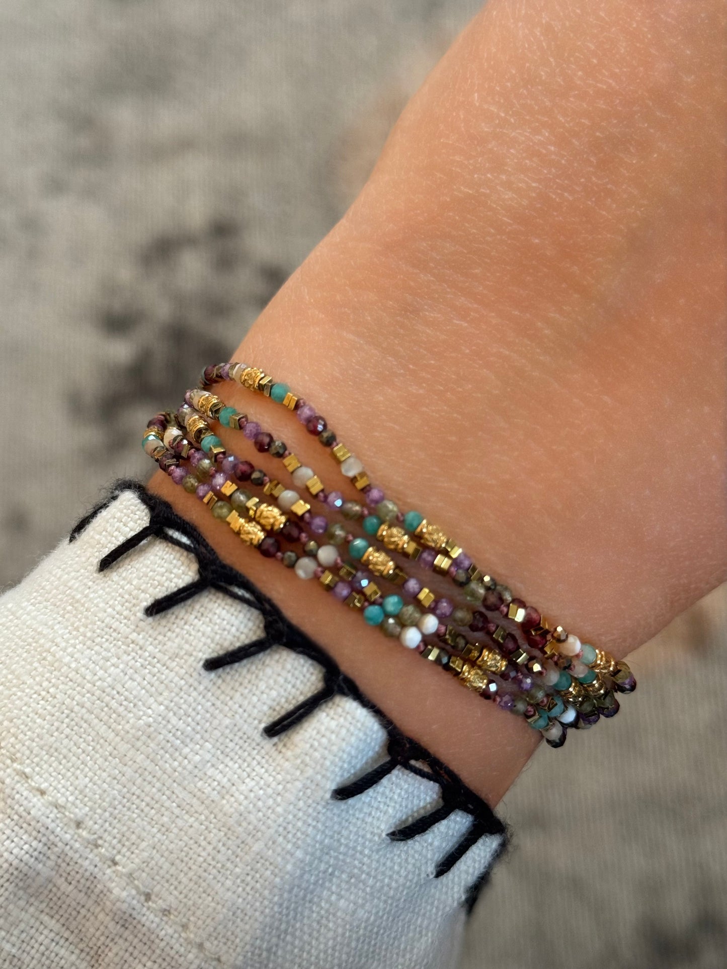 Bracelet Romane violet