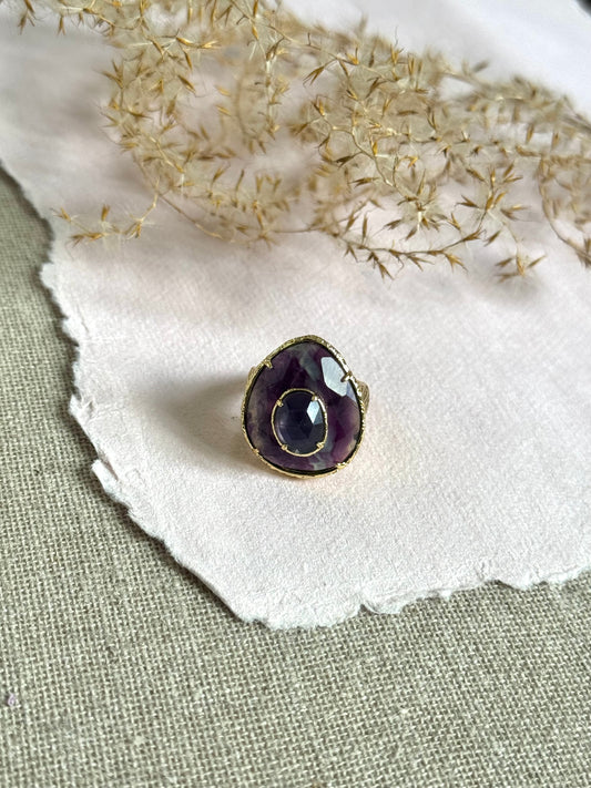 Bague Camille fluorine