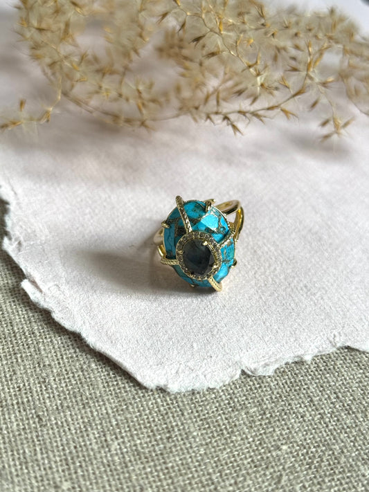Bague Clara turquoise