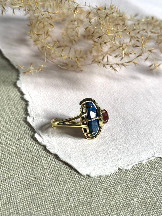 Bague Clara lapis lazuli