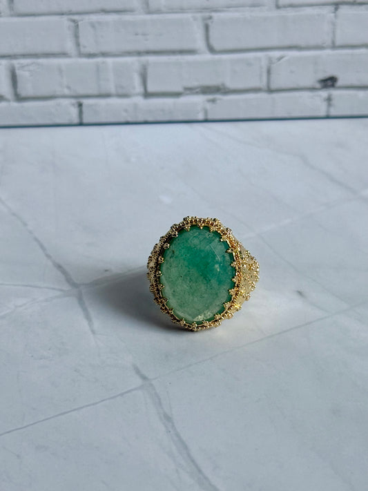 Bague Suzon quartz vert