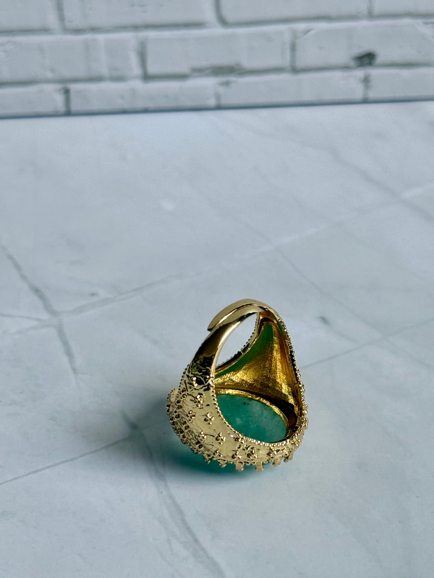 Bague Suzon quartz vert