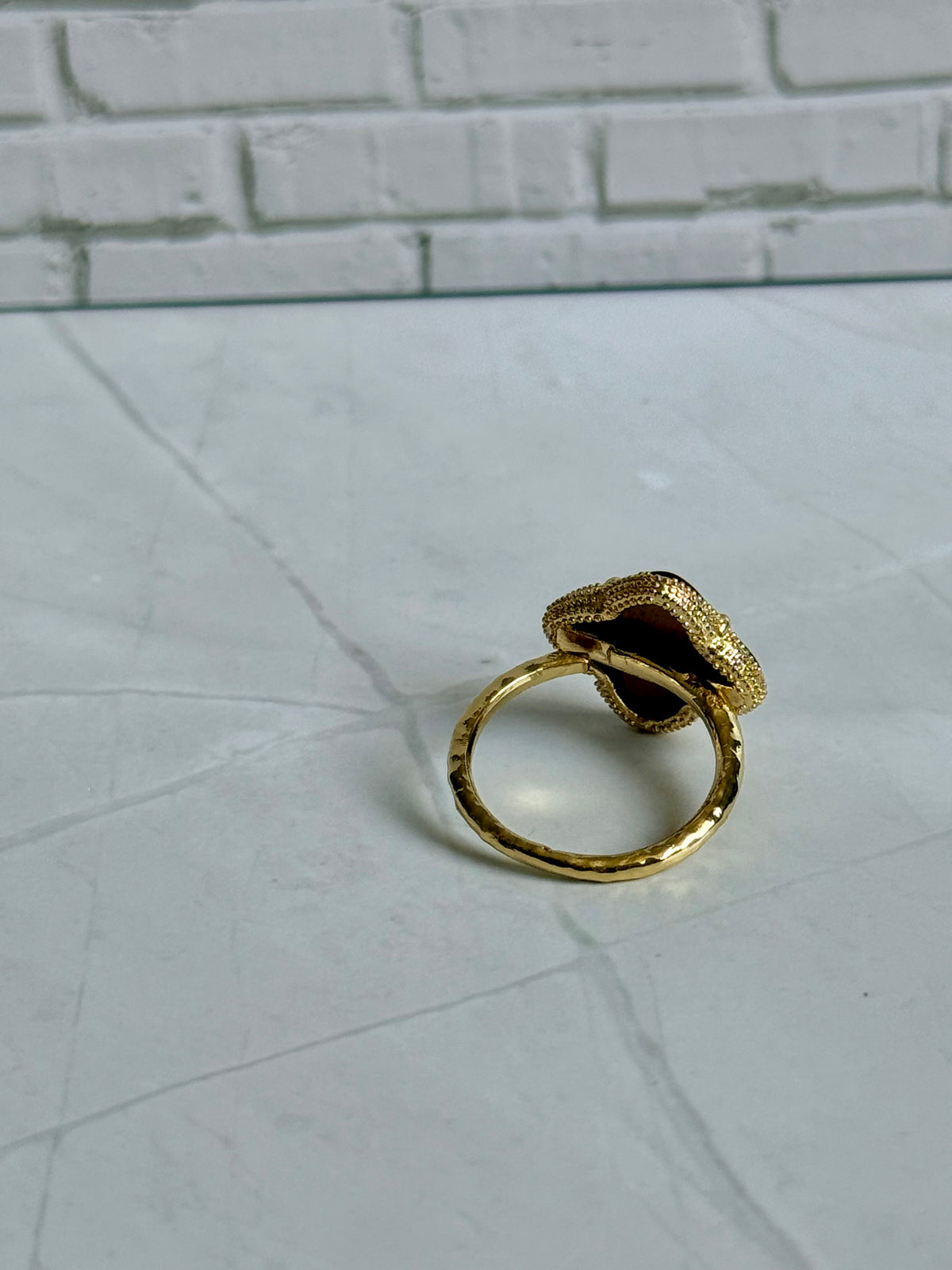 Bague Daphné oeil de tigre