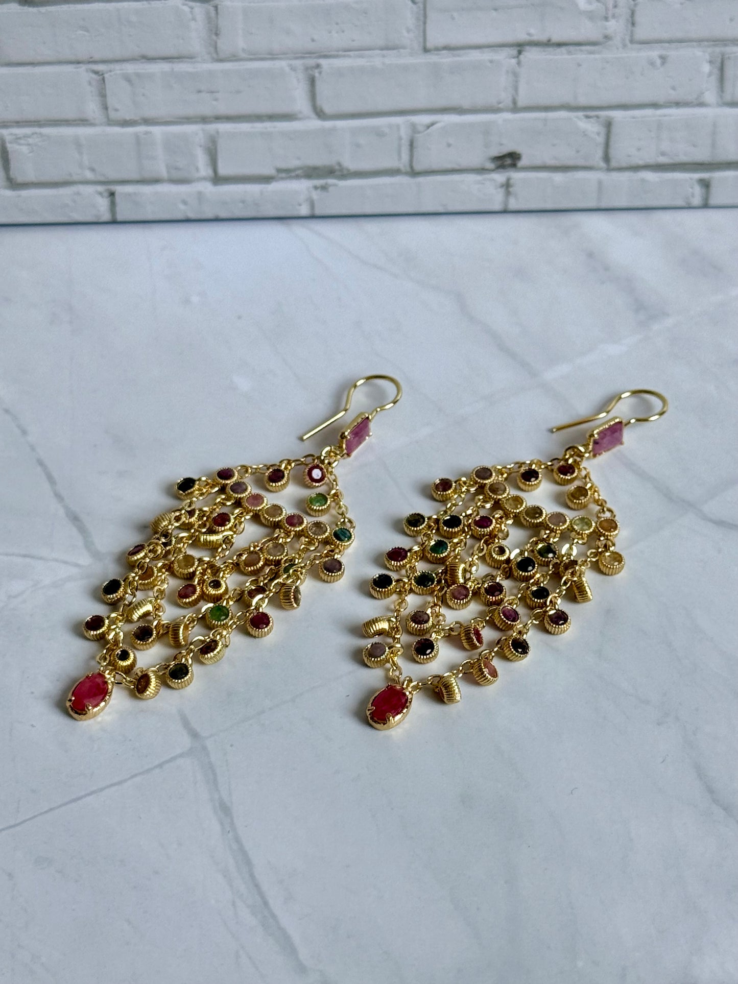Boucles d'oreilles Maya bis