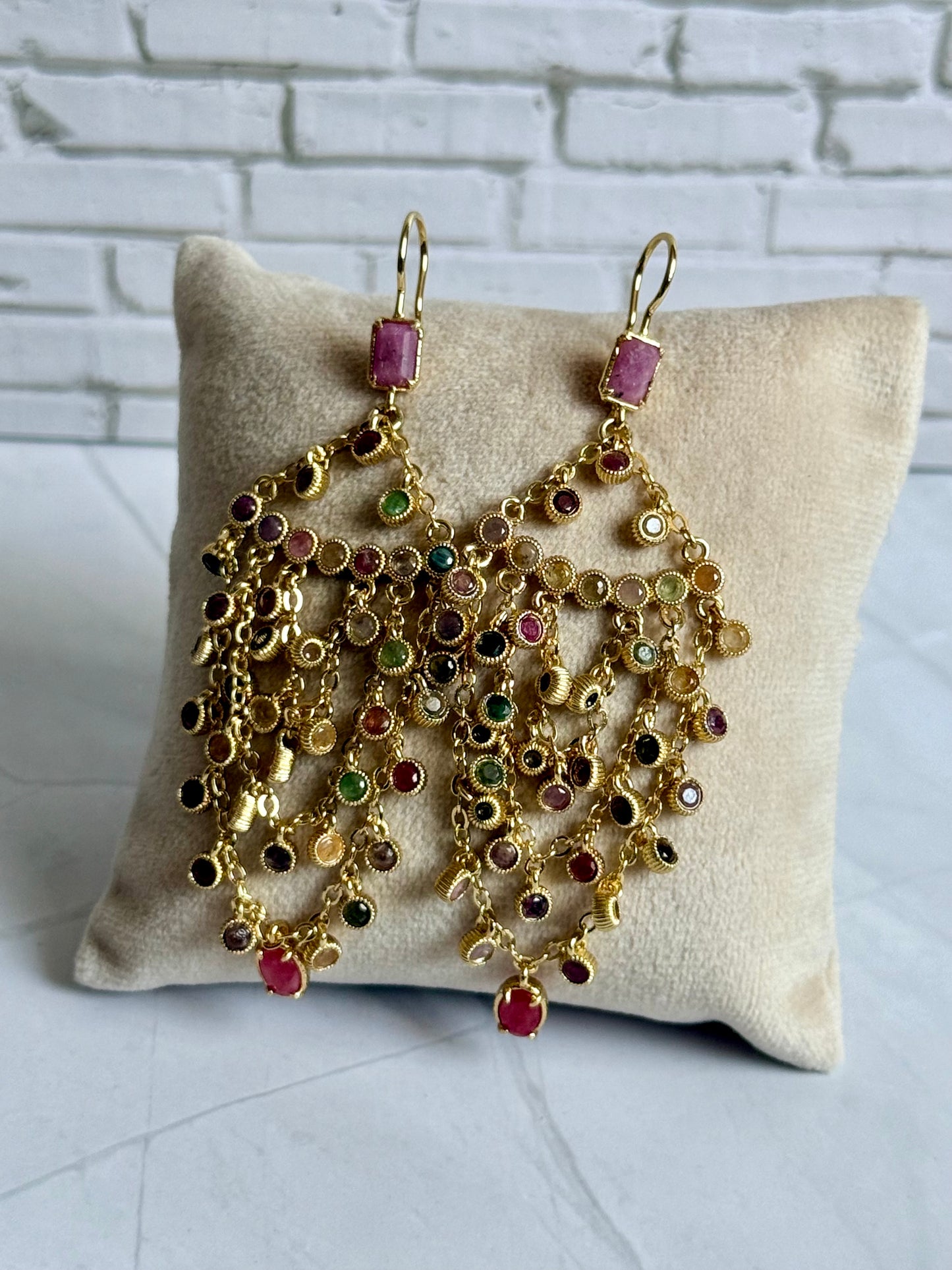 Boucles d'oreilles Maya bis