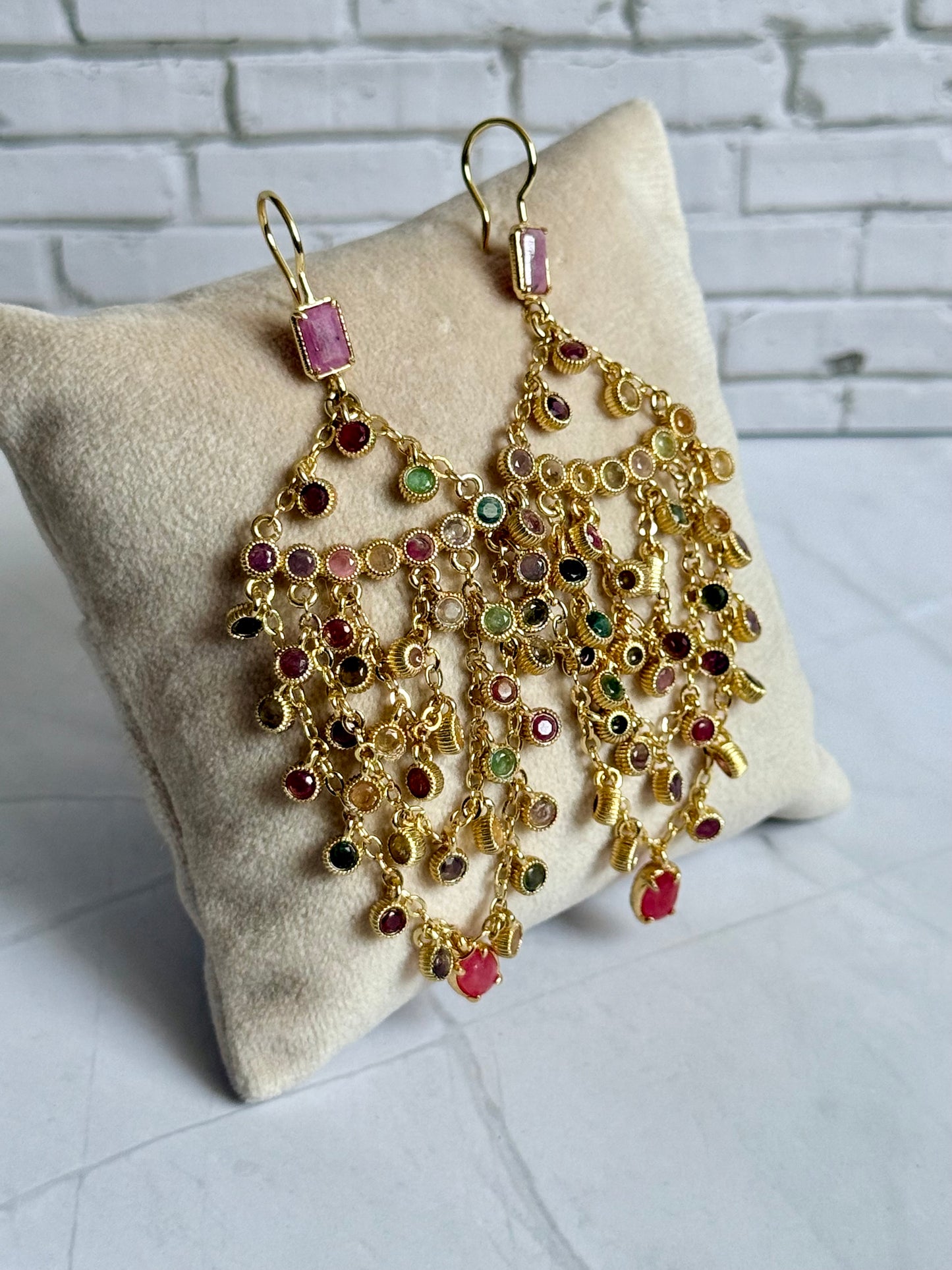 Boucles d'oreilles Maya bis