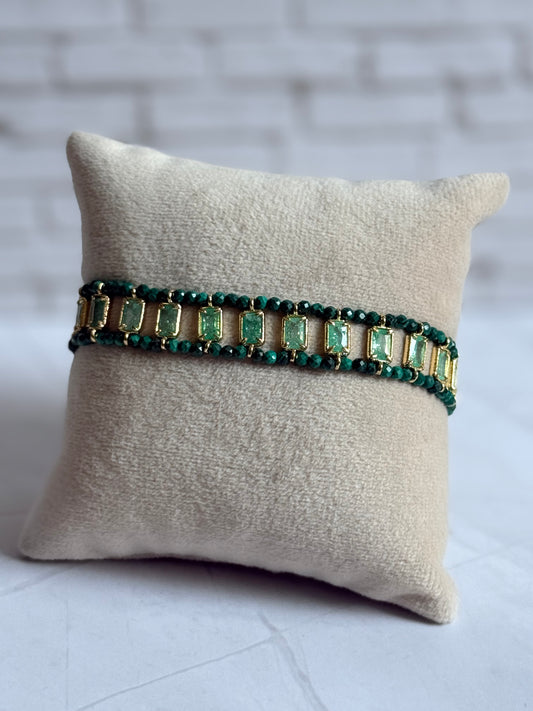 Bracelet Naomi vert