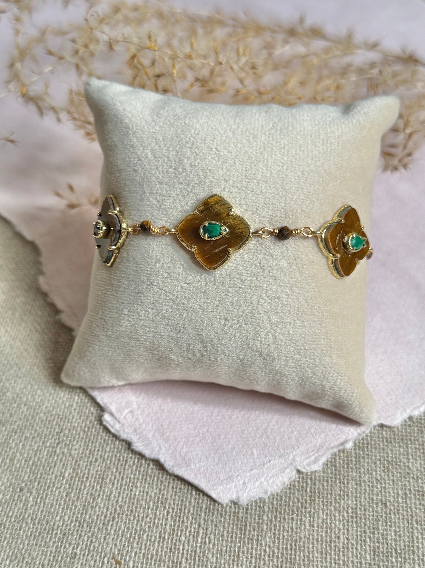 Bracelet Lyvia Oeil de tigre