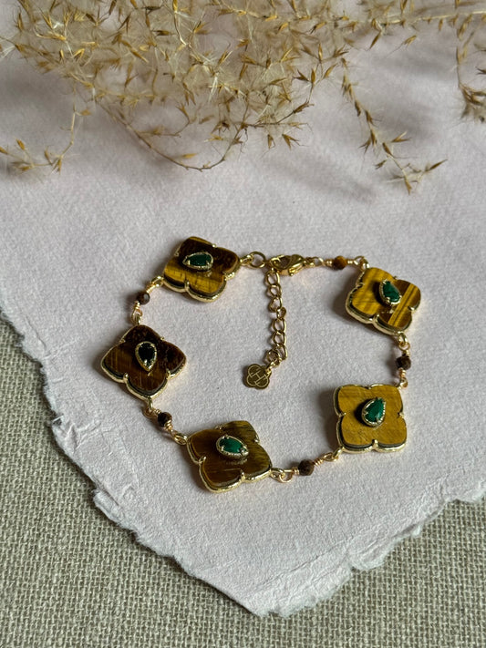 Bracelet Lyvia Oeil de tigre
